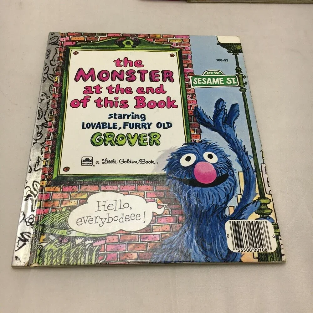 The Monster At The End Of This Book Grover I Know An Old Lady Golden Sound Story